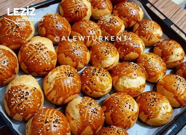 Pamuk Pastane Poğaçası (Yumuşacık)