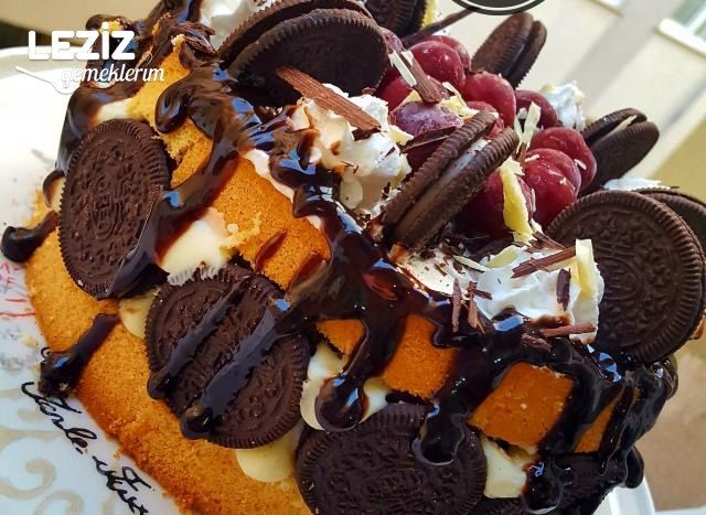 Harika Oreo’lu Kremalı Pasta