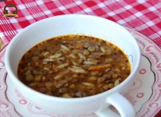 Arpa Şehriyeli Ve Mercimekli Soğuk Çorba