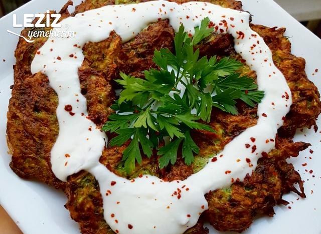 Taze Soğanlı Kabak Mücver
