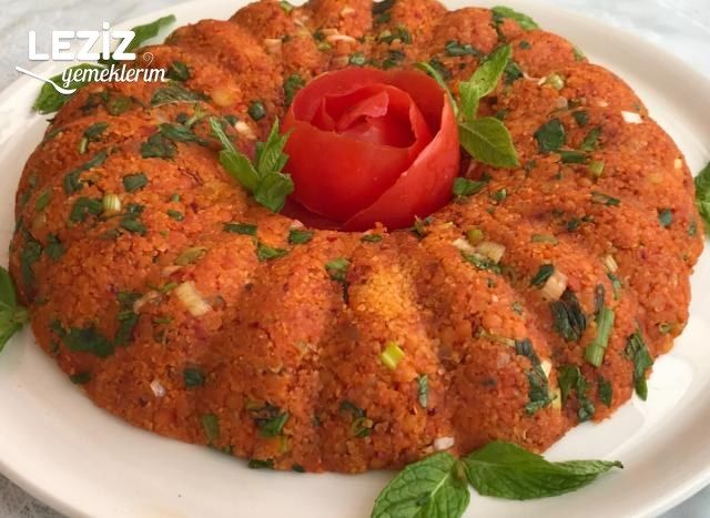 Kek Kalıbında Mercimek Köftesi