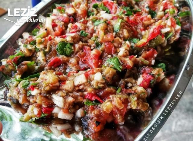 Malatya Usulü Közde Ezme Salata