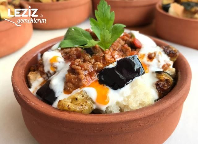 Patlıcanlı Ekmek Kebabı