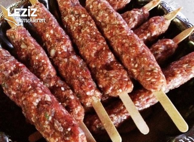 Evde Adana Şiş Köfte