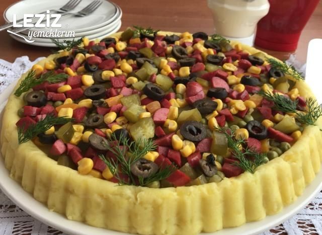 Tart Kalıbında Kumpir Tarifi
