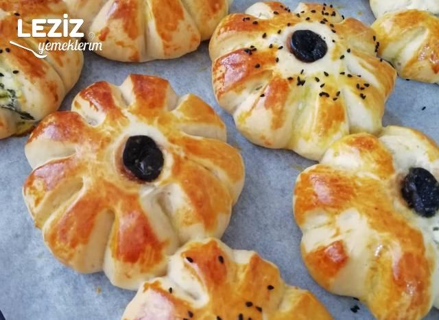Çiçek Poğaça (Çok Pratik)