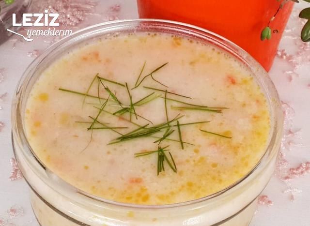 Sütlü Sebze Çorbası