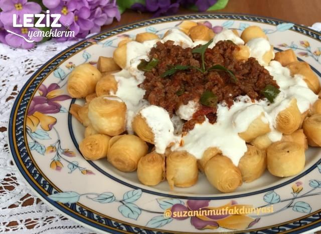 Şiş Mantısı(Yufka Mantısı)