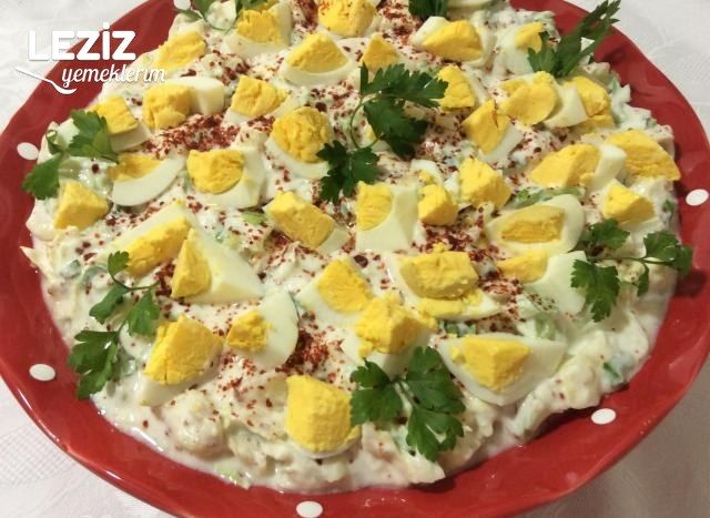 Marullu Yumurtalı Salata