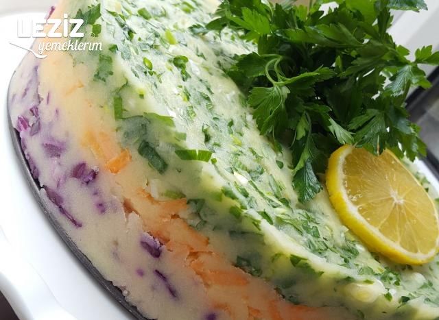 Fresh Patates Salatası Pastası (Pişirilerek)
