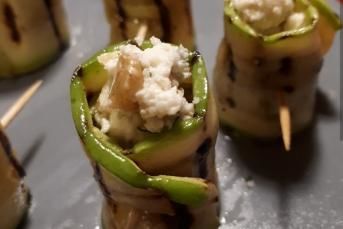 Peynirli Cevizli Kabak Sarma