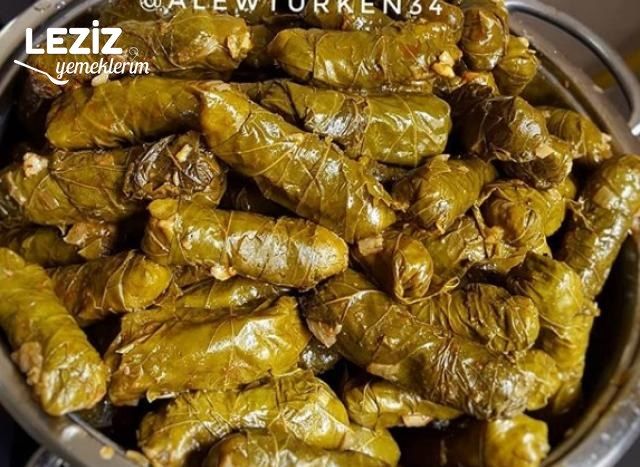 Bulgurdan Yaprak Sarması (Taze Yaprak)