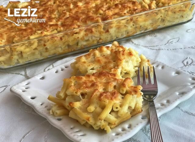 Fırında Beşamel Soslu Makarna Tarifi