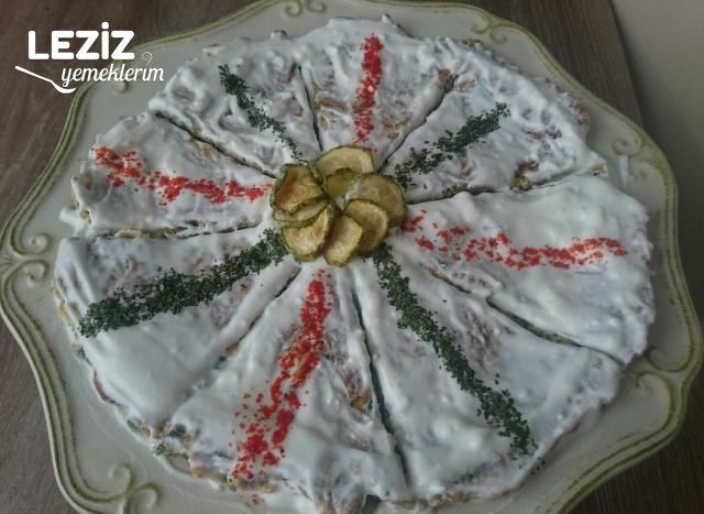 Kabak Mücver (Değişik Sunumuyla)