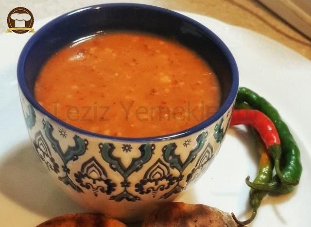 Kıymalı Tarhana Çorbası