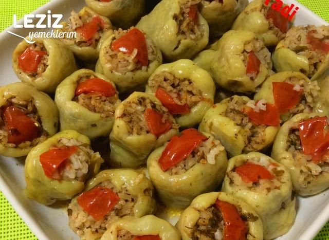 Köy Biberli Zeytinyağlı Dolma