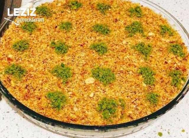 Muhallebili Kadayıf Yapılışı