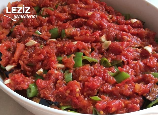 Soslu Patlıcan Biber Kızartma