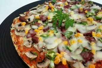 Bazlamalı Pizza