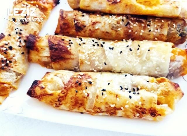 Hazır Yufkadan Patlıcanlı Börek
