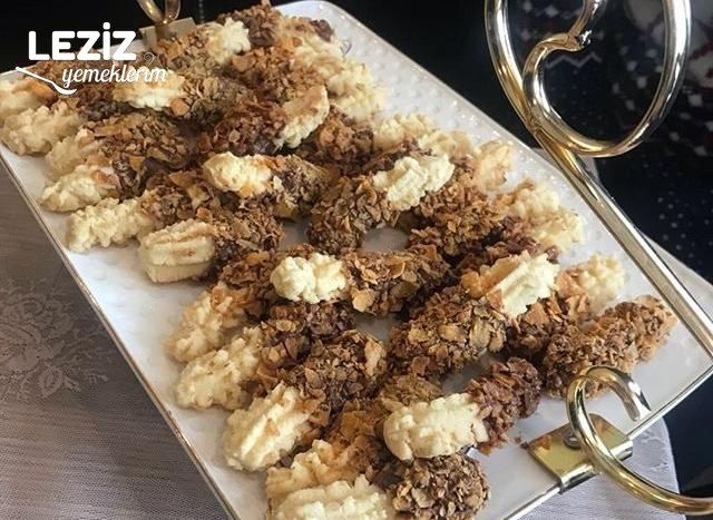 Tırtıl Kurabiye (Mısır Gevrekli Çikolatalı)