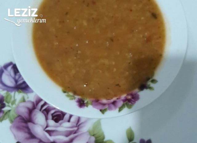 Kolay Mercimek Çorbası (Ezmeden)