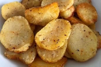 Fırında Baharatlı Çıtır Patates