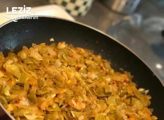 Fasulye Turşusu (Tereyağlı) Kavurması