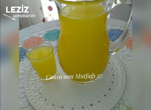 1 Adet Limon 1 Adet Portakaldan Limonata