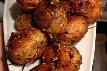 Fırında Baharatlı Baby Patates