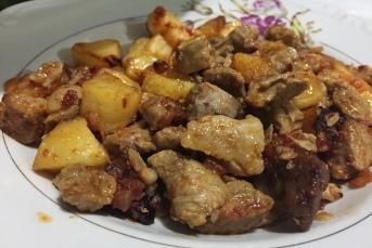 Fırında Patatesli Kavurma