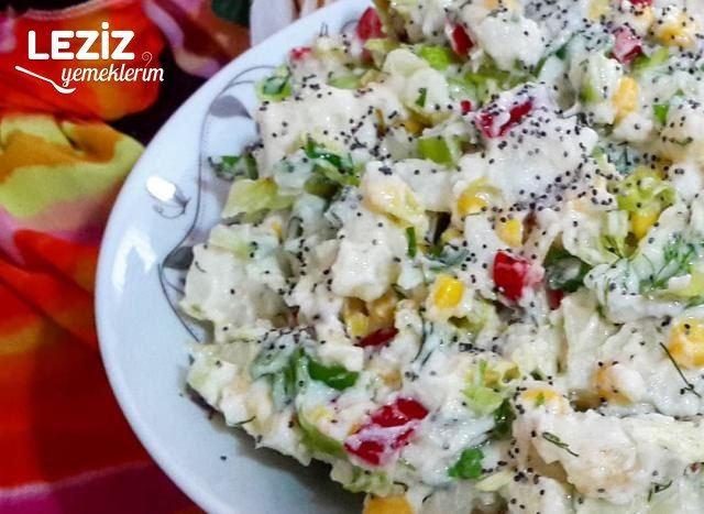 Renkli Patates Salatası