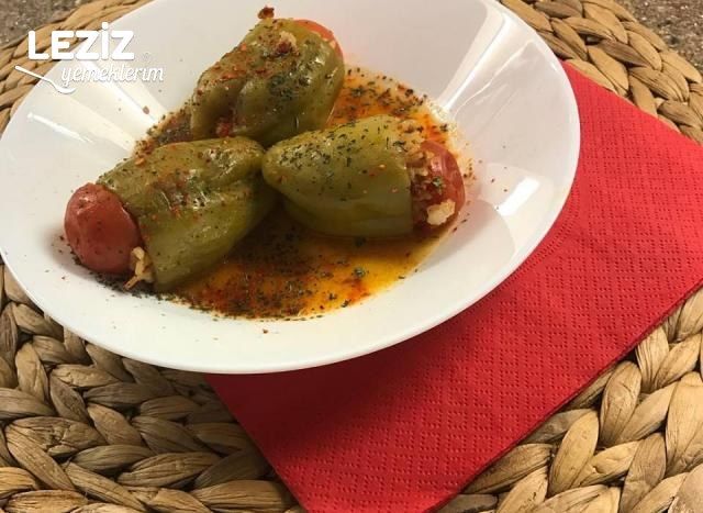 Kıymalı Biber Dolması Nasıl Yapılır