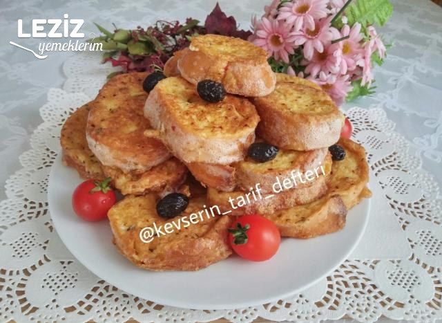 Yumurtalı Ekmek Kızartması
