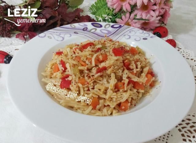 Nefis Tereyağlı Sebzeli Erişte