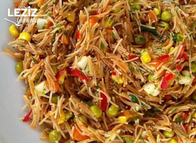 Kavrulmuş Tel Şehriye Salatası