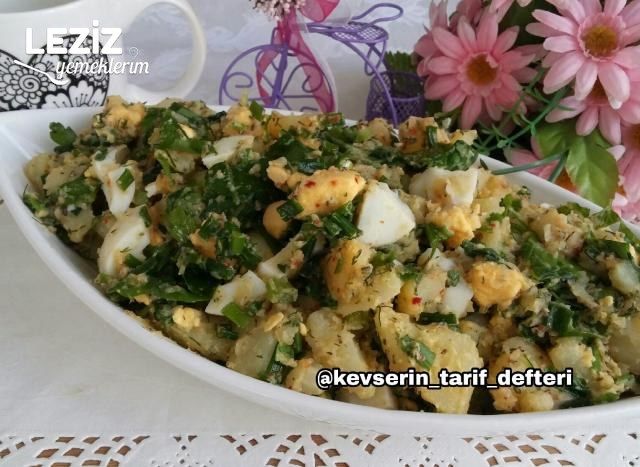 Yumurtalı Patates Salatası
