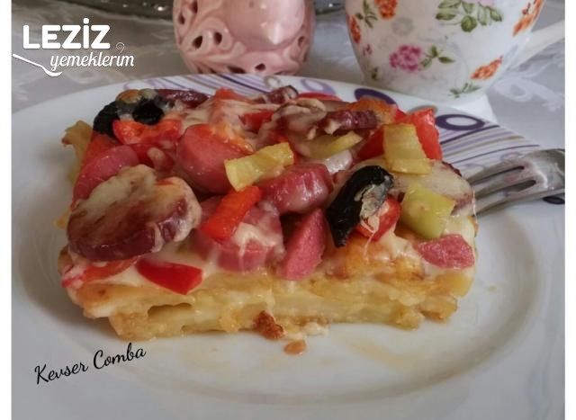 Patates Tabanlı Pizza
