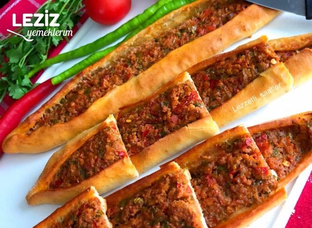 Kıymalı Pide (Ev Yapımı - Mutlaka Deneyin)
