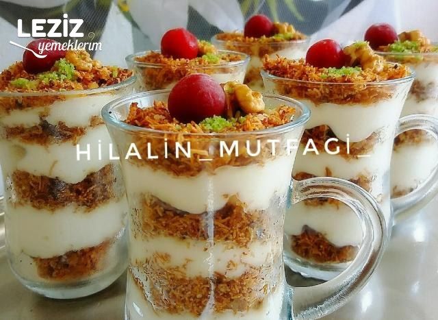Muhallebili Çıtır Kadayıf Tarifi