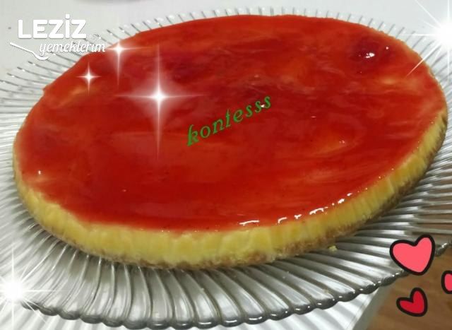 Meyveli Soslu Cheesecake