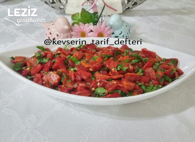 Şipşak Köz Biber Salatası