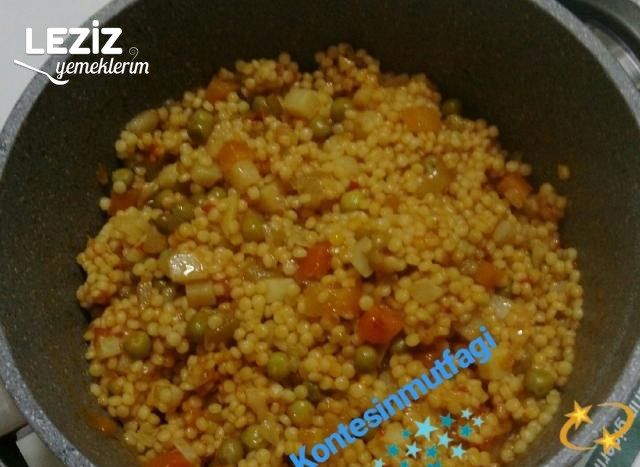 Sebzeli Kuskus Pilavı