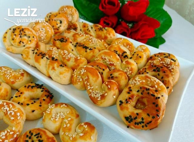 Pastahane Usulü Tuzlu Kurabiye