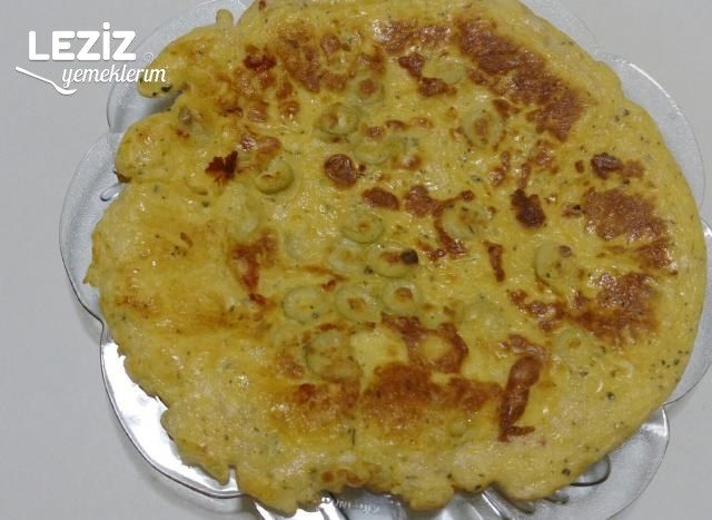 Peynirli Zeytinli Omlet