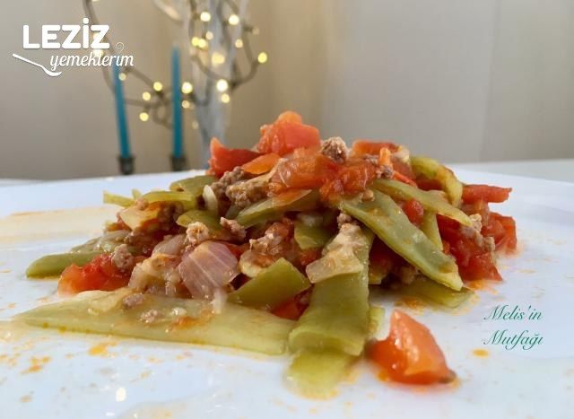 Kıymalı Taze Fasülye (Videolu)