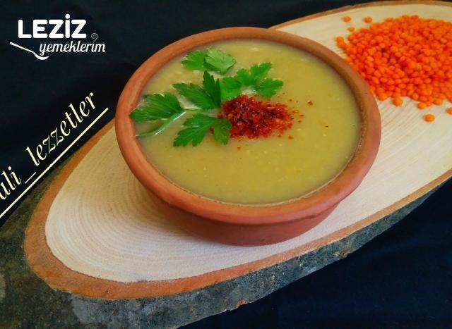 Sebzeli Mercimek Çorbası