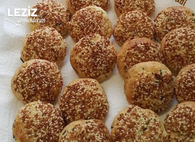 Zeytinli Peynirli Tuzlu Toplar