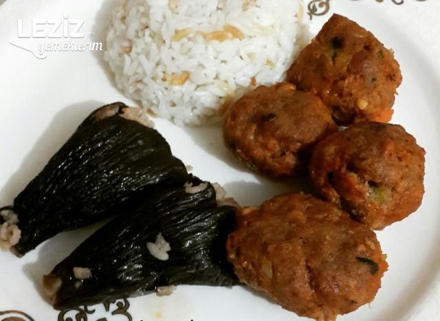 Sürprizli Garnitür Dolgulu İçli Köfte (Bulgursuz)