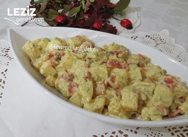 Hardallı Köz Biberli Patates Salatası